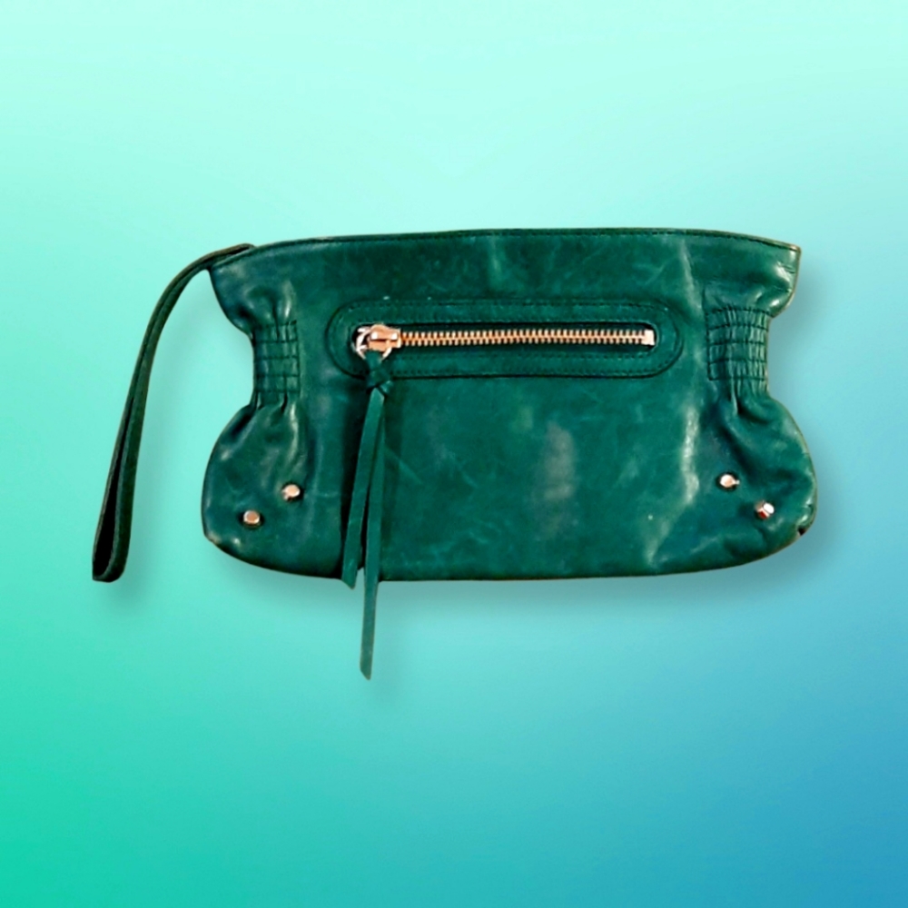 Emerald Green Clutch Purse
